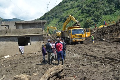 Hay gente que considera que todavía hay cuerpos sepultados en la zona cero de Quilloturo.
