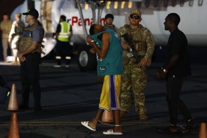 Así fueron deportados ciudadanos colombianos.