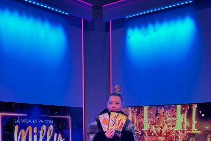 Milly Ordóñez, es astrologa y le vio las cartas a Emelec.