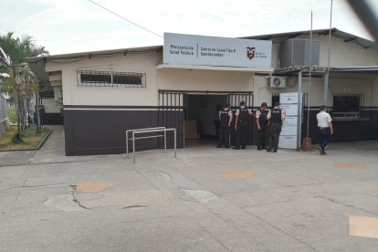 La casa de salud fue blanco de balas.