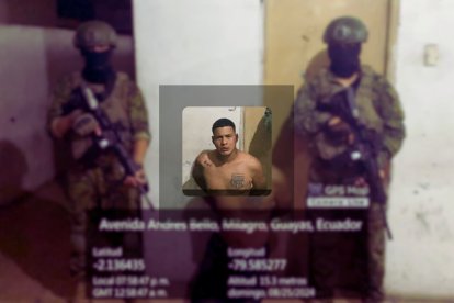 La detención de alias Loco Ariel ocurrió en el norte del cantón Milagro, provincia del Guayas, en el sector conocido como 22 de Noviembre.