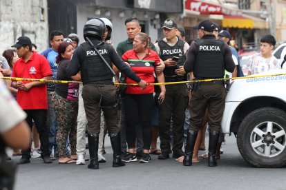 Hubo escenas de dolor luego del crimen.