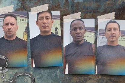 Según el parte policial, los militares trasladaban el material aurífero en una camioneta de las Fuerzas Armadas.