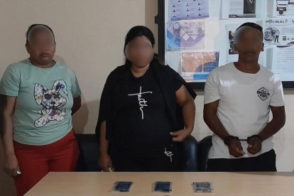 Detenidos en Esmeraldas.