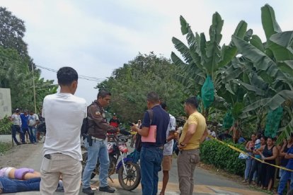 En la vía Junquillo – Antonio Sotomayor, del cantón Vinces, asesinaron a una pareja.