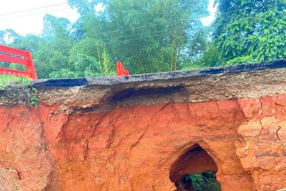 Exigen la pronta reconstrucción de la arteria.