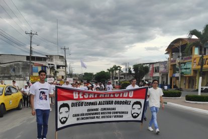 Hace más de un año no tienen noticias del paradero de Diego Leonel Alcívar Ordóñez.