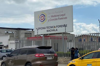 Los cadáveres fueron llevados al centro forense local.