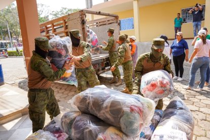 Autoridades y población se unen en Quilanga.