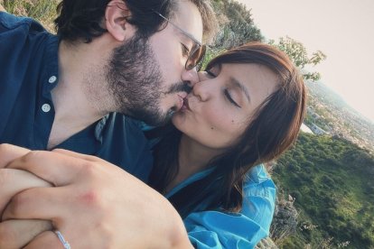 Jorge Ulloa y Nataly Valencia se comprometieron.