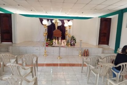 Las honras fúnebres se hicieron en una casa comunal de Panguintza, Zamora Chinchipe