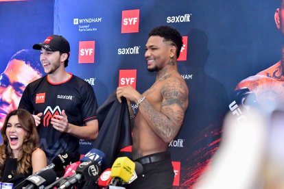 Todo un show Michael Morales en Guayaquil.