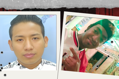Kevin Paúl Sánchez Chillogalli y José Duvan Portocarrero Guerrero, asesinados en el ataque en Bajo Alto.