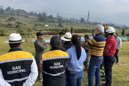 La situación en Nabón aún no se controla del todo.