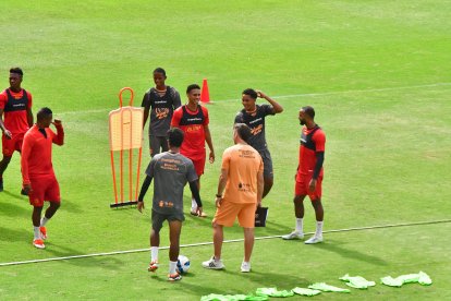 entrenamiento de Barcelona