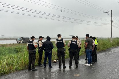 En la vía El Garrido-Tendales hallaron una cabeza el mes pasado.