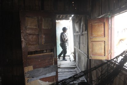 En Nueva Prosperina realizan operativos para frenar a las bandas.