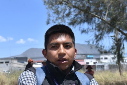 Andrés Chancuse, teniente político de San Antonio, parroquia de Quito, se refirió a esta situación.