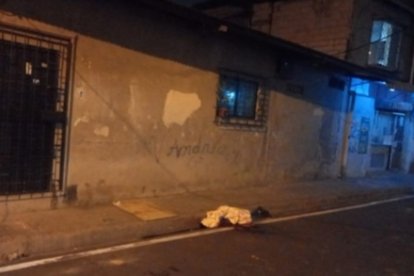 En este lugar se produjo el asesinato.