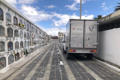 El cuerpo fue llevado a la morgue.