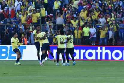 Enner Valencia marcó el gol de Ecuador ante Perú.