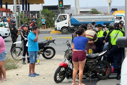 Familiares protagonizaron escenas de dolor y llanto.