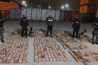 Entre las evidencias se hallaron droga y armas.