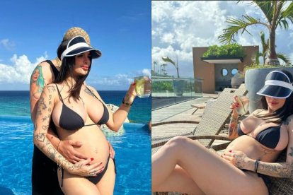 Dio la noticia mediante fotos en su cuenta de instagram