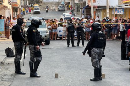 El crimen ocurrió en el barrio Jocay, de Manta.