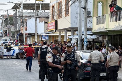 Los agentes encontraron seis indicios balísticos en la escena del barrio Jocay.