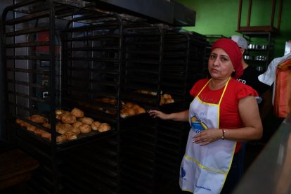 Sandra Jaramillo, propietaria de la panadería MultiPan, en Machala.