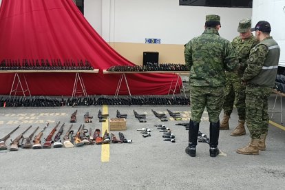 Ell armamento que será enviado a Quito ha pasado por pruebas rigurosas y no es apto para su uso.