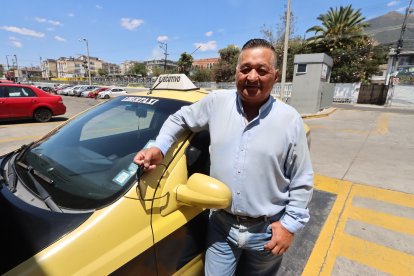 Los taxistas también se vieron afectados por la crisis energética.