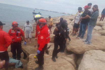 Lugar donde fue encontrada la mujer sin vida.