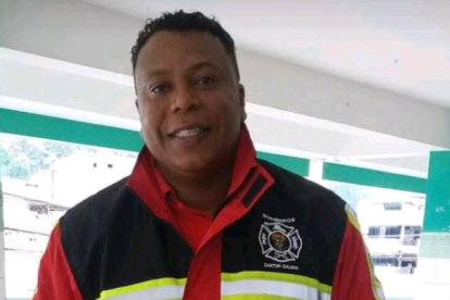 El bombero era muy popular entre los esmeraldeños.