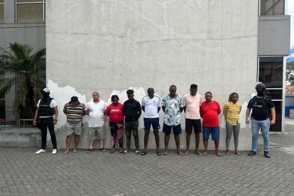 Los detenidos serán presentados ante la autoridad judicial competente.