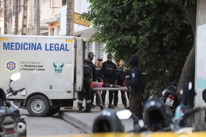 El triple asesinato se registró aproximadamente a las 15:00.