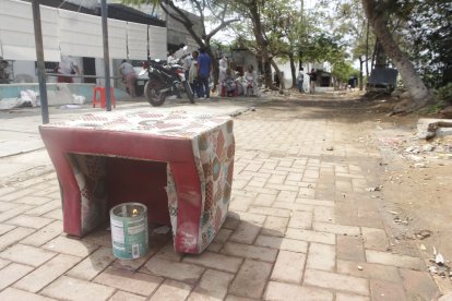 El sitio en que ocurrió el suceso fatal.