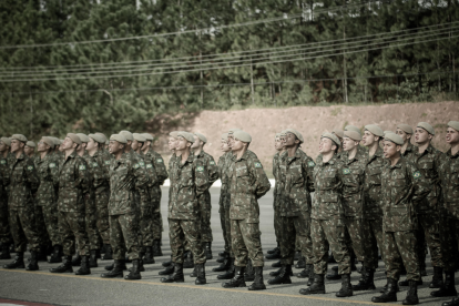 Los militares forman parte de las tareas de control de seguridad en Ecuador.