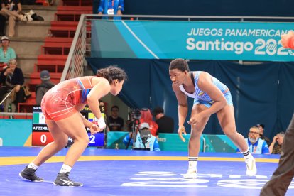 La luchadora libre en los 76 kg llegó como quinta mundial y medallista panamericana.