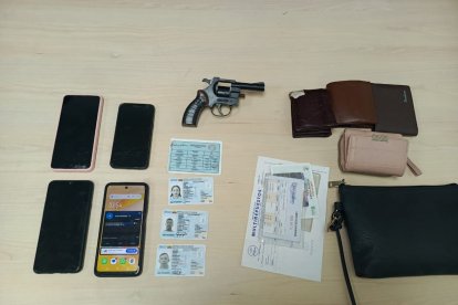 Esta es la evidencia que les encontraron a los sospechosos.