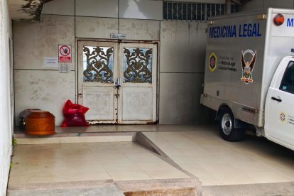 Los restos fueron llevados por Medicina Legal.