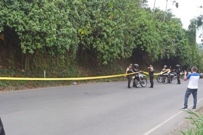 En este lugar fue encontrada la víctima.