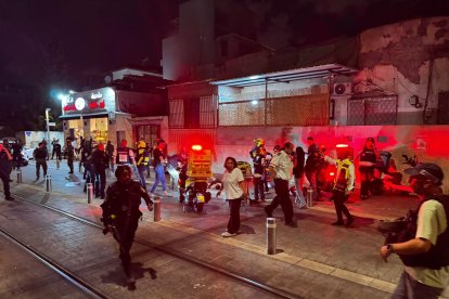 El tiroteo en Tel Aviv se saldó con víctimas.