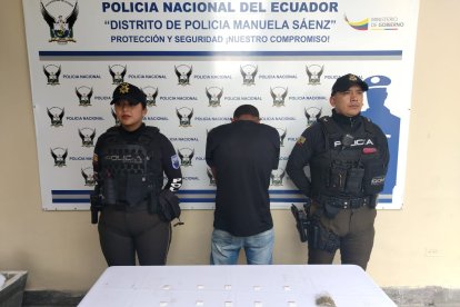 El sujeto sería un expendedor de droga en La Marín.