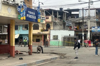 A Teddy Chiriboga Banchón lo sorprendieron en barrio Venecia del Mar.