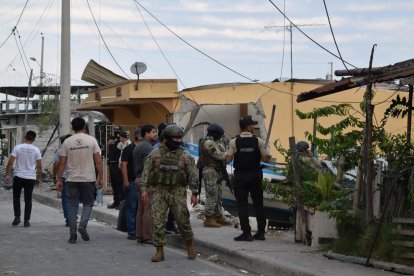 La Policía reforzó la seguridad en la parroquia Puerto Bolívar.