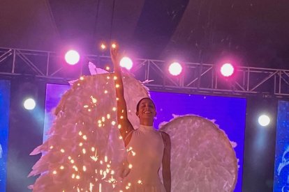 La nueva soberana de la Perla deslumbró durante la gala de talentos.