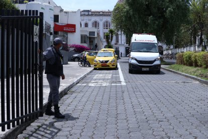 El jugador Marco Angulo sigue internado en el hospital Eugenio Espejo.
