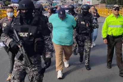 'Gordo Lucho' fue uno de los beneficiados a los que el abogado Lenin Vimos ayudó para que quedara en libertad.